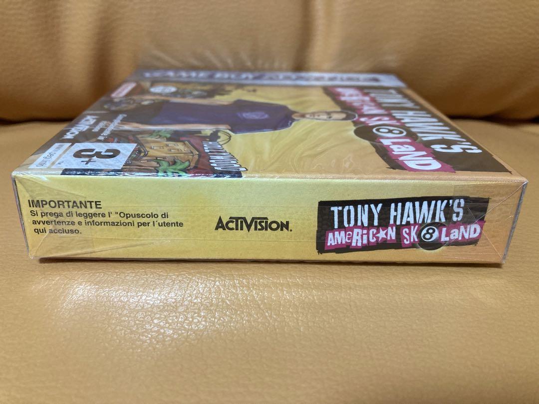 New TONY HAWK'S AMERICAN'S SK8LAND GBA