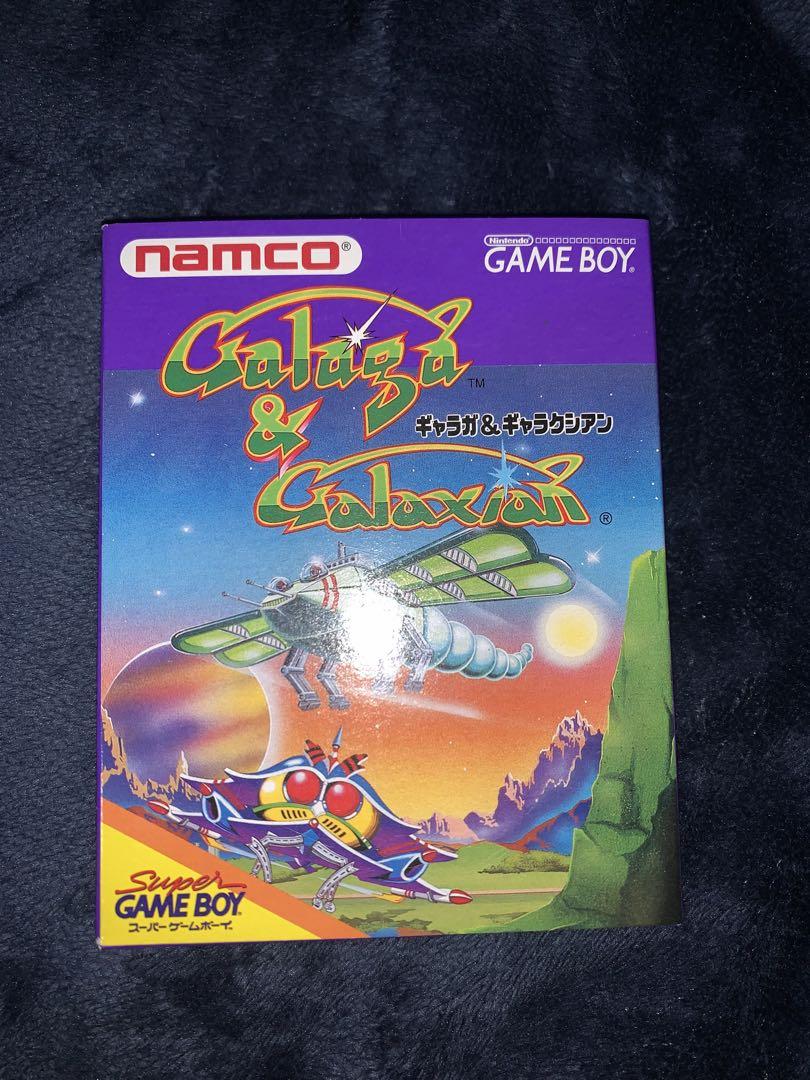 Galaga & Galaxian Game Boy Software