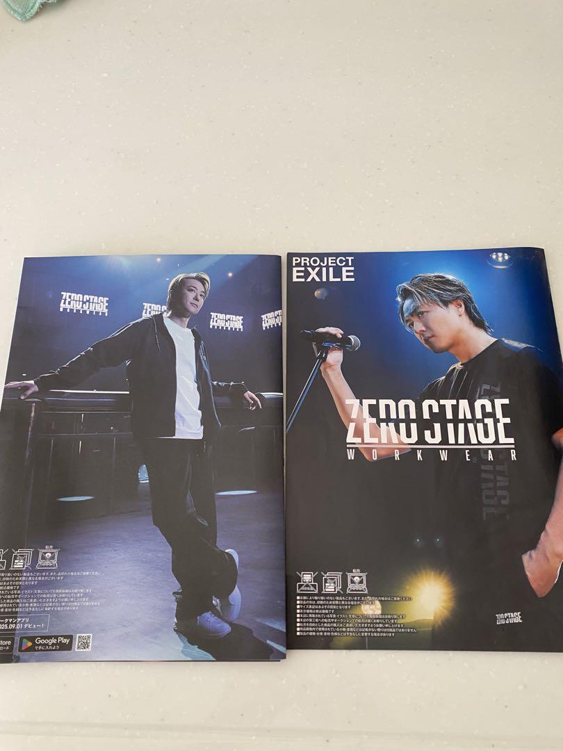 Limited Edition! Workman EXILE TAKAHIRO Catalog Book Poster