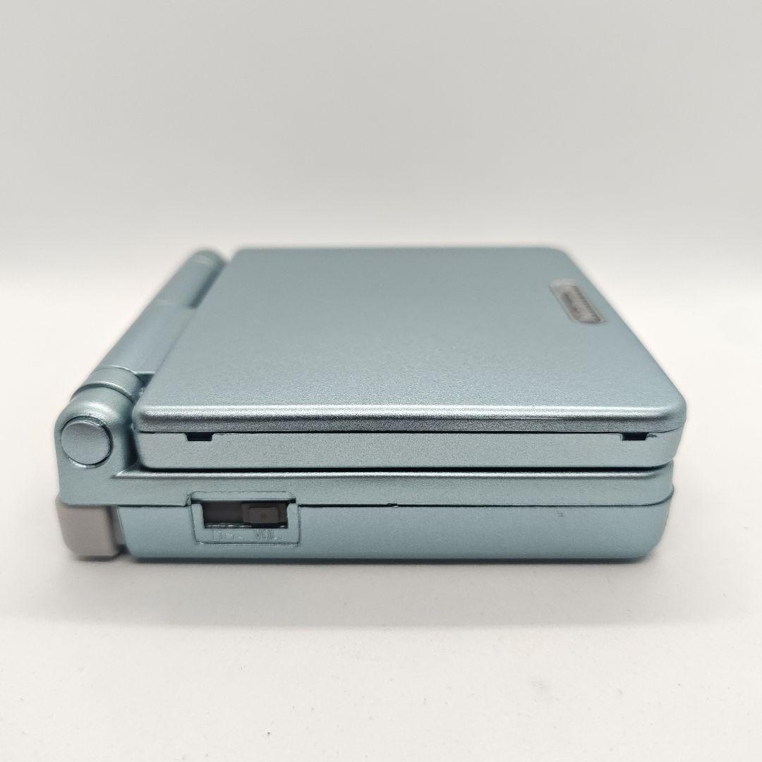 Game Boy Advance SP Pearl Blue IPS, New Shell Type C