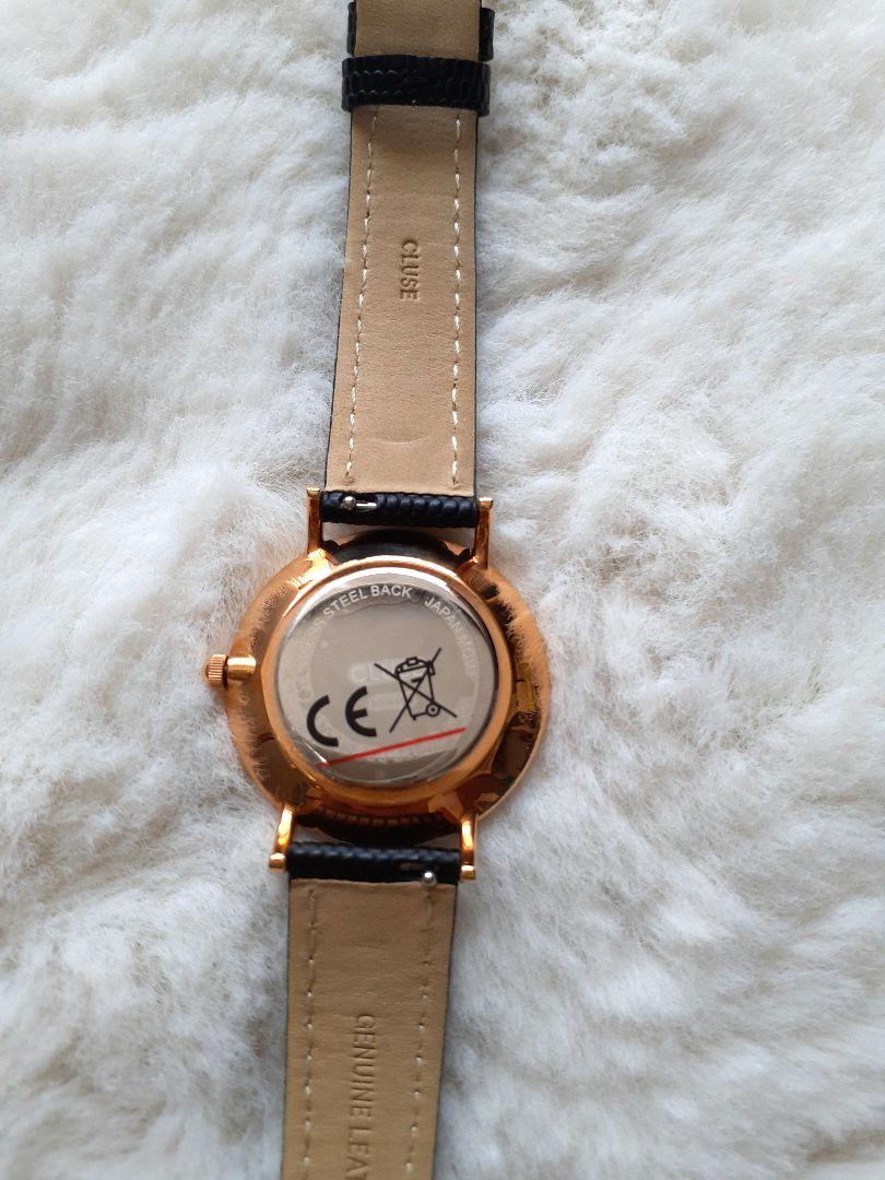 "High-quality" CLUSE Cluse Ladies Watch 33 Champagne Belt Black