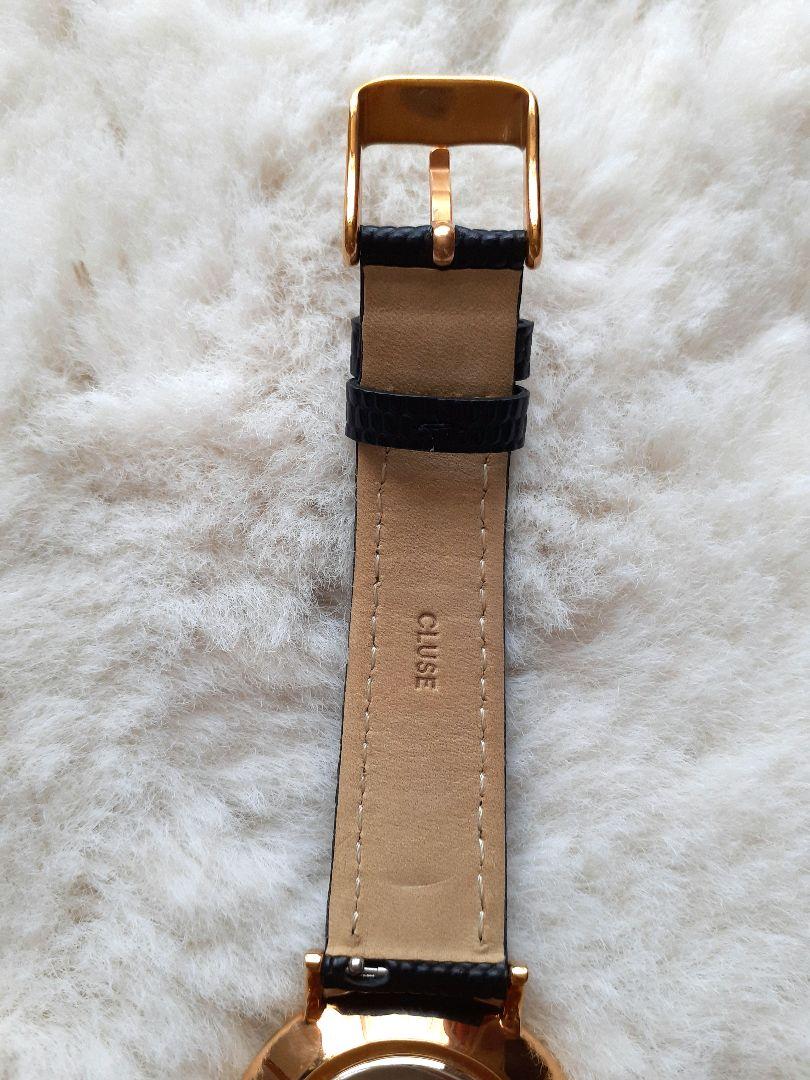 "High-quality" CLUSE Cluse Ladies Watch 33 Champagne Belt Black