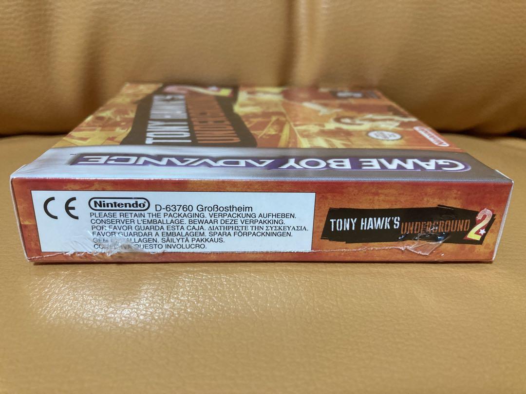 New Sealed Overseas Version TONY HAWK'S UNDERGROUND 2 GBA