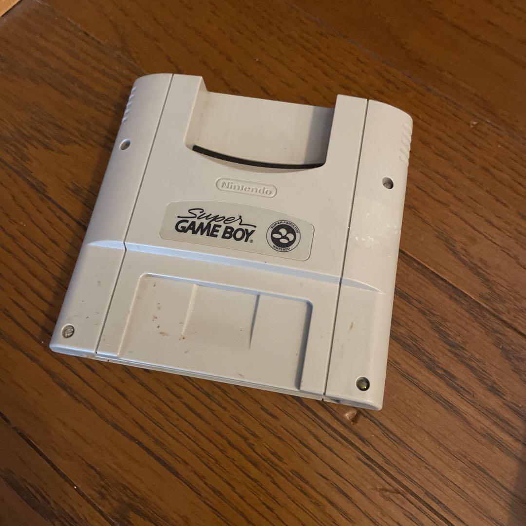 First-Generation Game Boy Console, Cartridge Set, and Super Game Boy Set