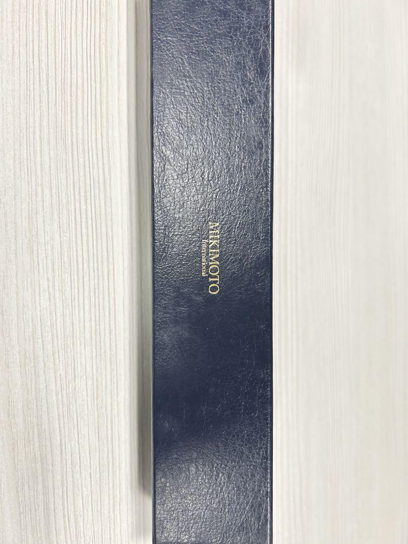 New MIKIMOTO Limited Edition Brown Leather Analog Watch