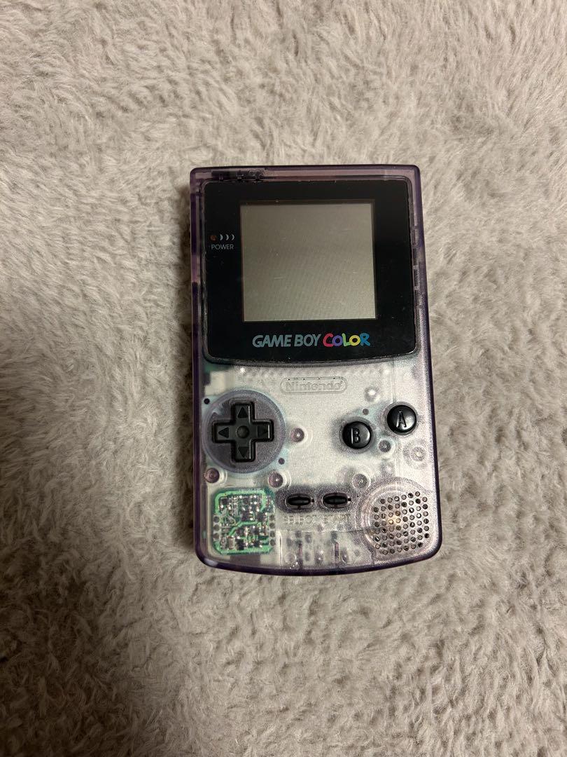 Nintendo Game Boy Color Clear Purple
