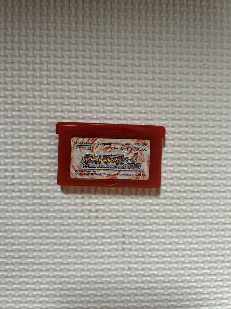 Pokémon FireRed Game Boy Advance Game