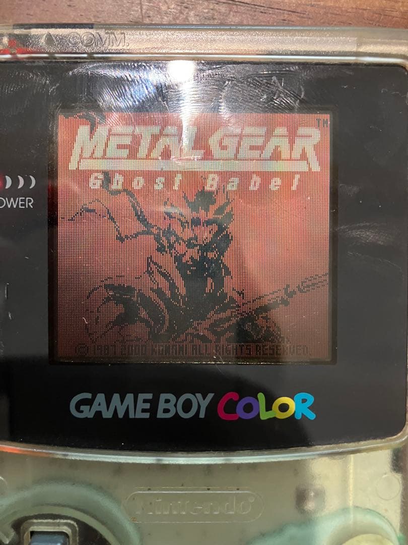METAL GEAR Ghost Babel Game Boy Software