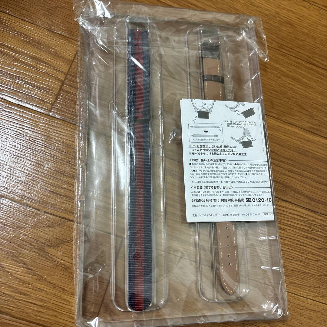 SNOOPY Wristwatch SNOOPY Rare Ladies' Watch