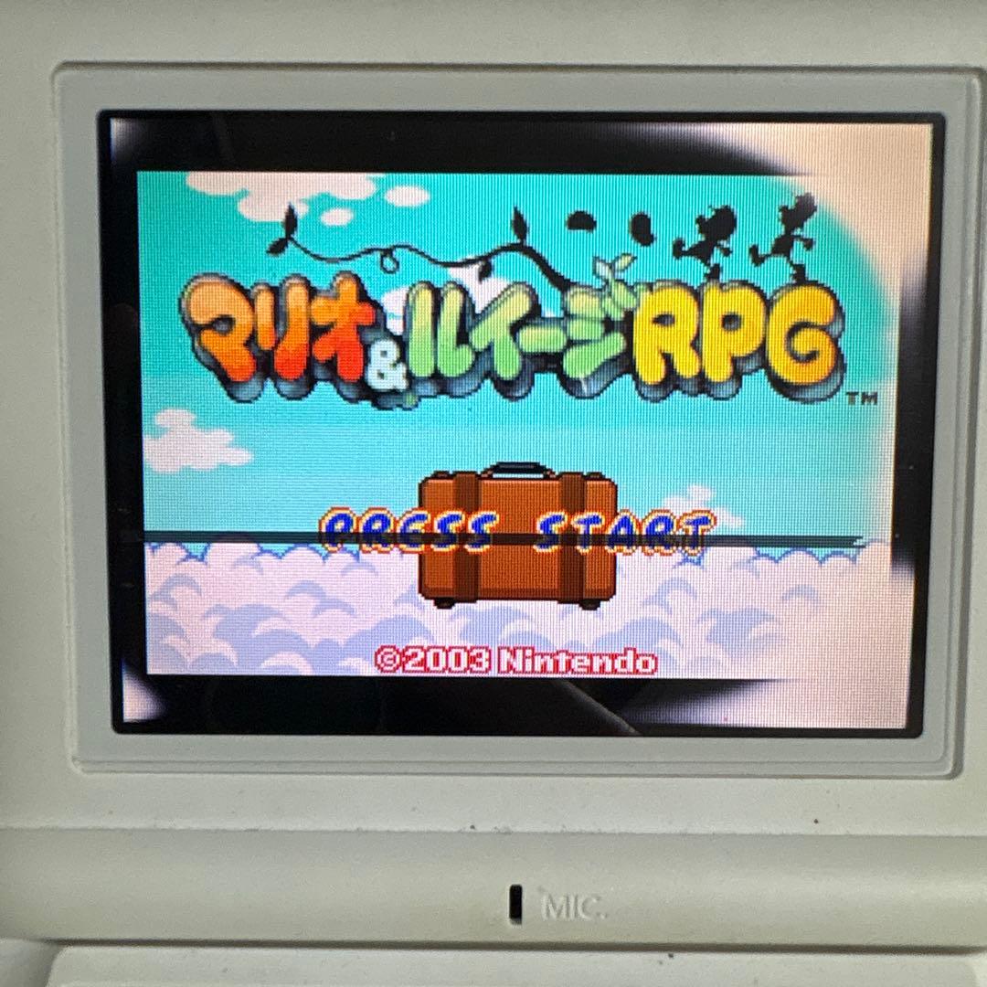 Mario & Luigi RPG Game Boy Advance Software Box & Manual Included