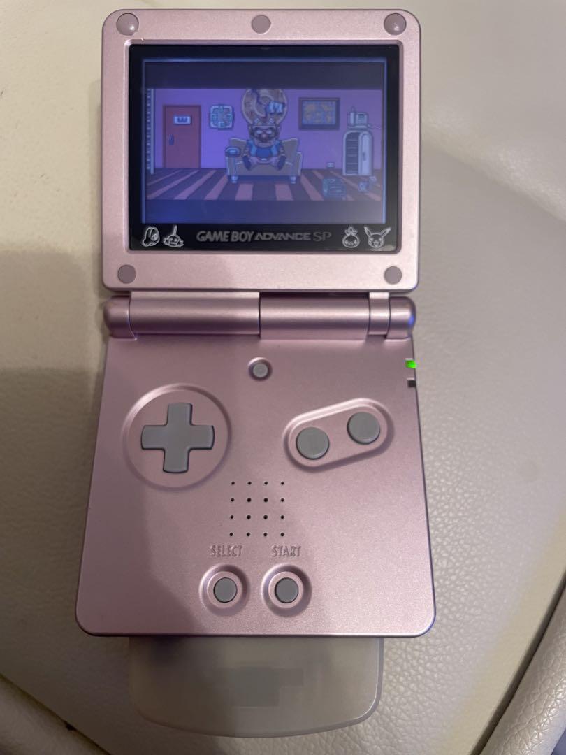 Nintendo Game Boy Advance SP Around Made in Wario