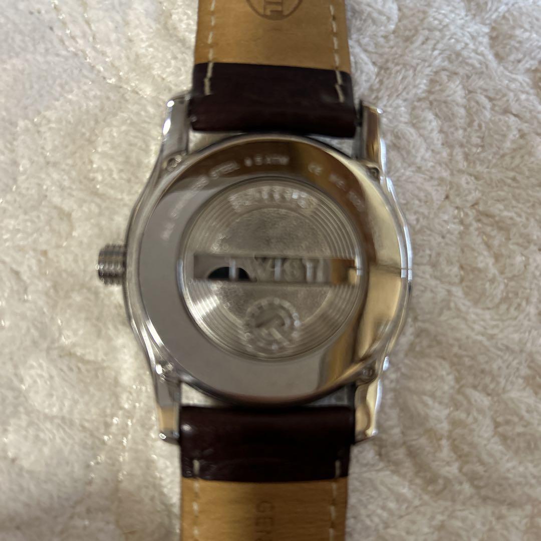 Automatic Winding Watch Brown Leather