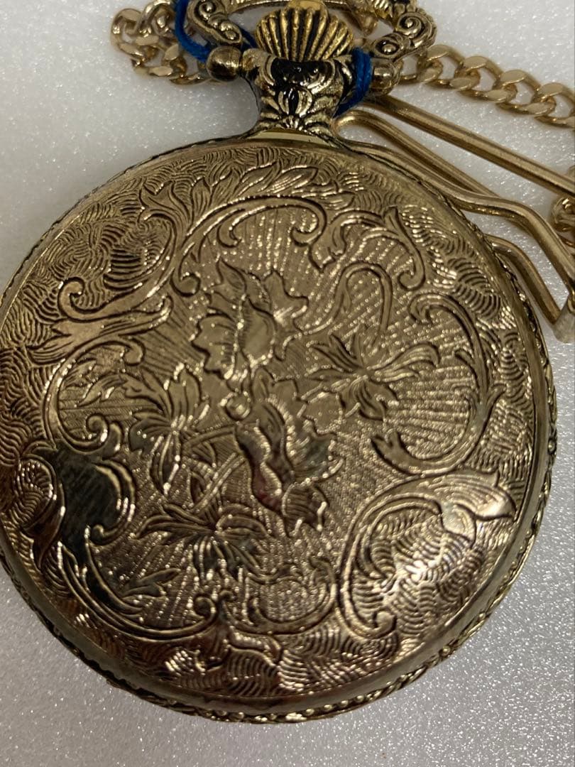 Pocket Watch Train Unused Retro Watch