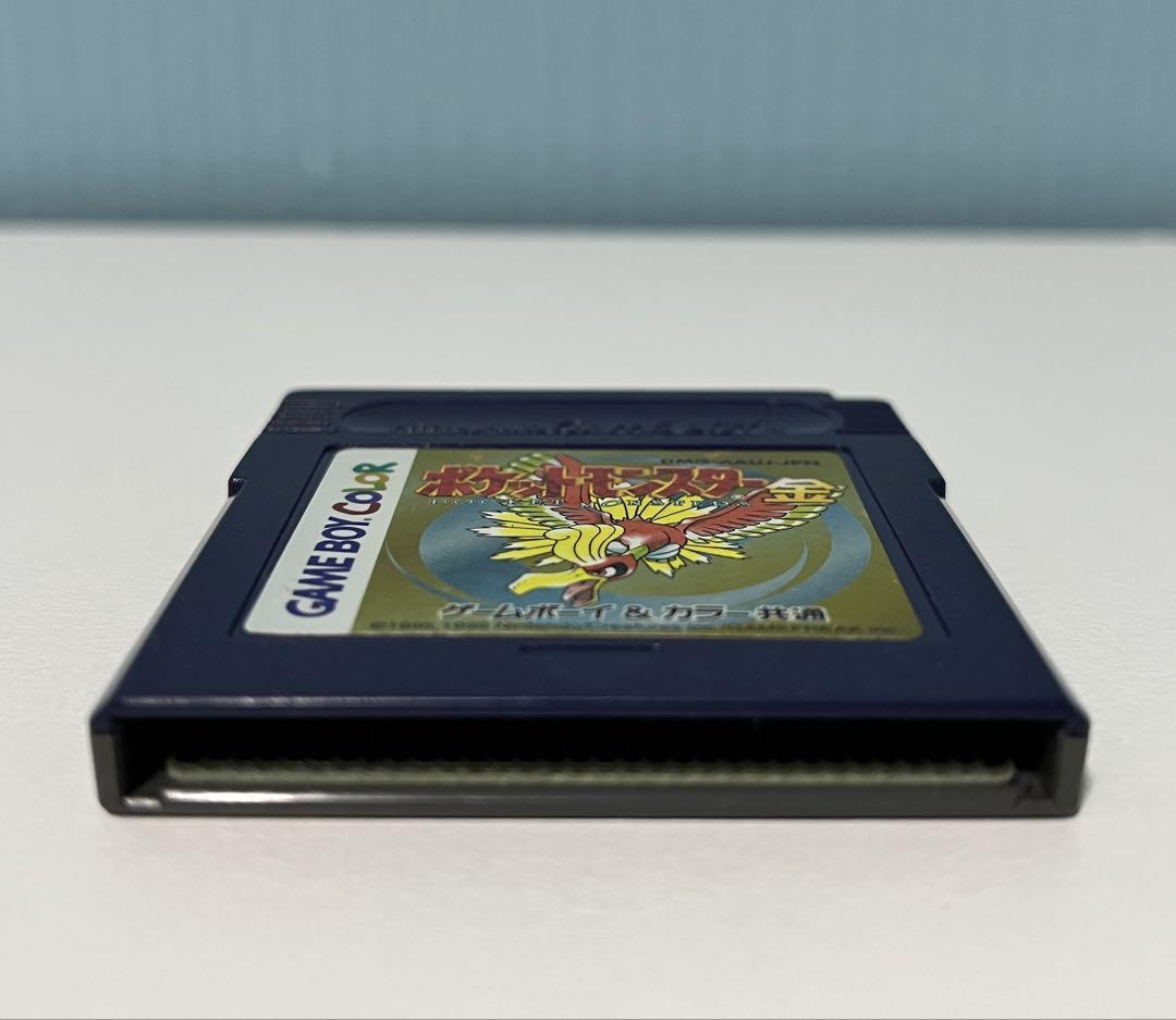 Action confirmed Pokémon Gold (Game Boy Color) Game Boy Color software