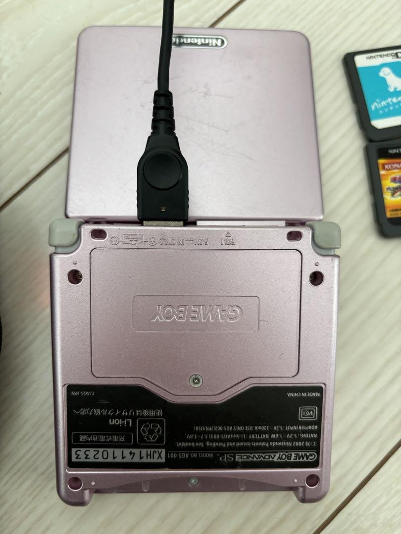 『Re-discount』Nintendo Game Boy Advance SP Pink + Other Bonus Software