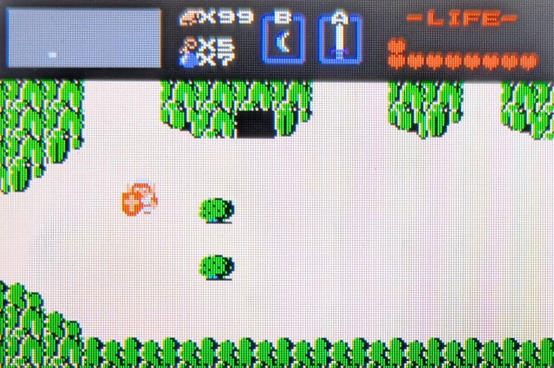 Action confirmation, Zelda's Legend 1 GBA