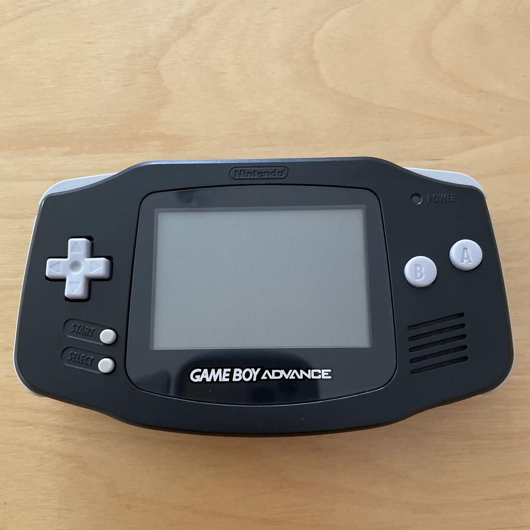 Game Boy Advance Black Console with Cartridges