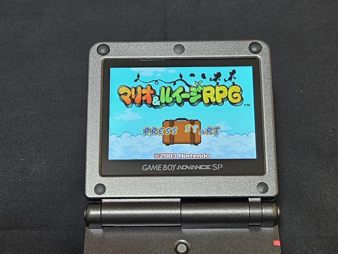 Brand New Exterior & IPS LCD V5 Equipped Game Boy Advance SP Black