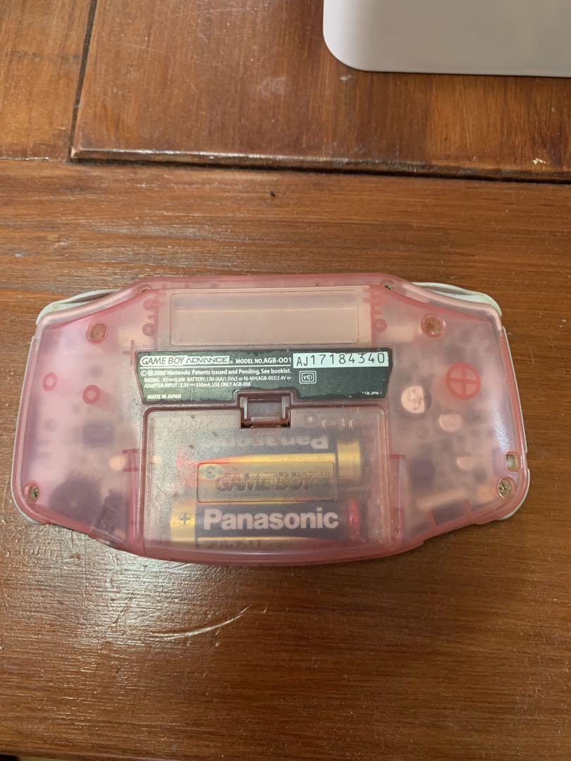 Game Boy Advance Main Unit Wireless AC Adapter Included