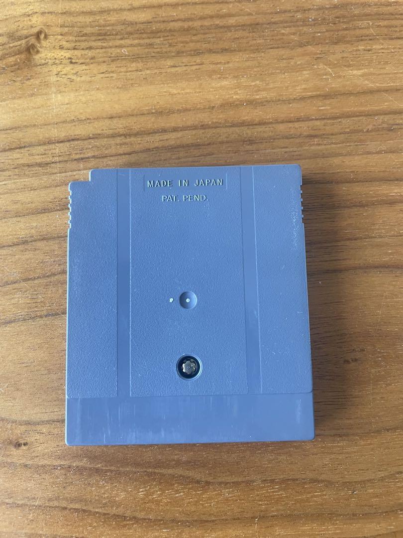 Pokemon Game Boy Color Gold Silver Soft Cassette