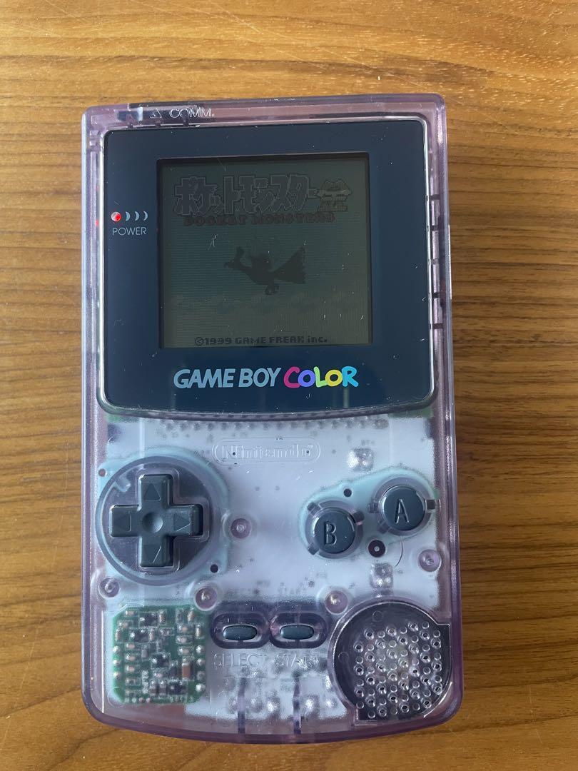 Pokemon Game Boy Color Gold Silver Soft Cassette