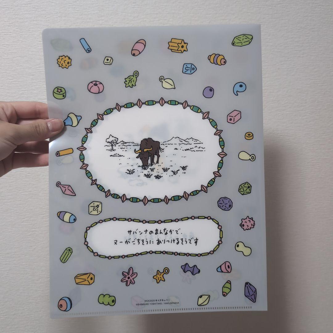 Monthly Moe 25th Anniversary April Issue Yoshitake Shin-suke Clear File Included