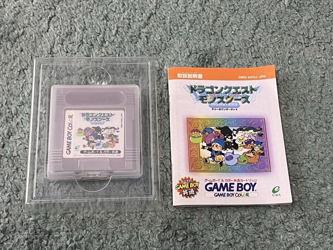 Dragon Quest Monsters Game Boy & Color Games 3 Titles