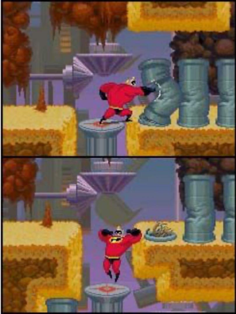 Soft Only Mr. Incredible GBA