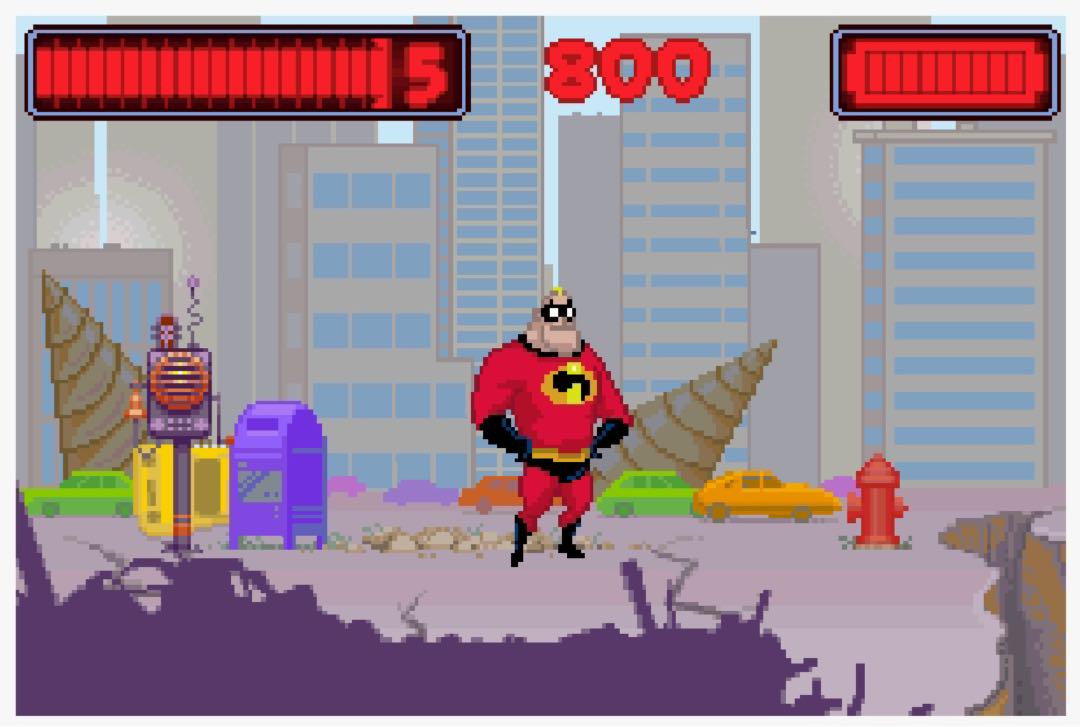 Soft Only Mr. Incredible GBA