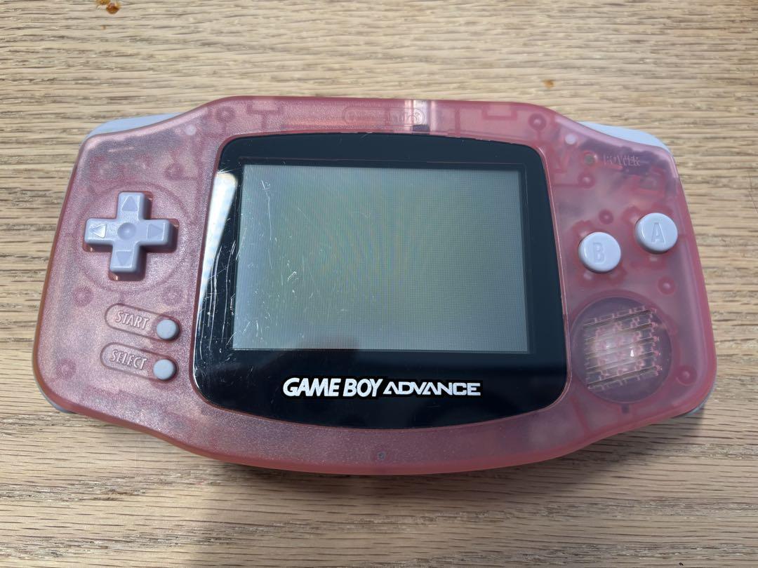 Game Boy Advance Clear Pink