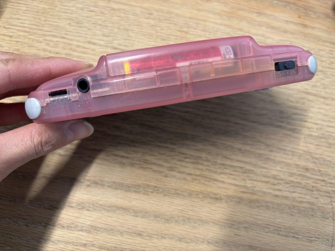 Game Boy Advance Clear Pink