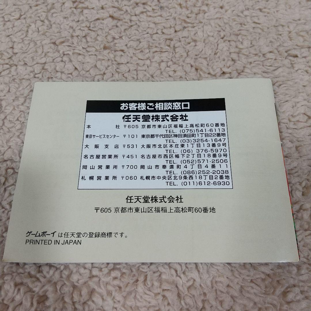 SUPER DONKEY KONG GB Game Boy Software and Instruction Manual