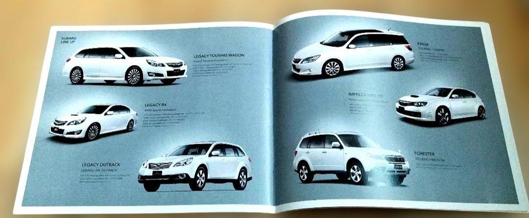 SUBARU Tokyo Motor Show 2009 Catalog
