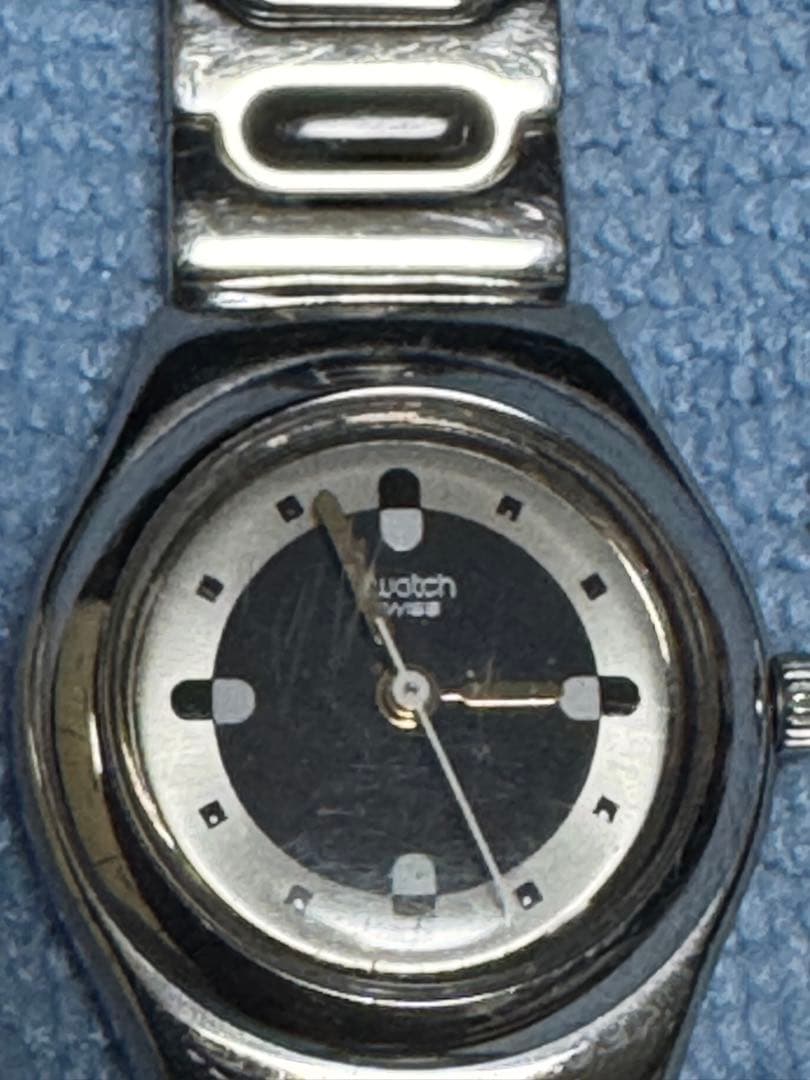 Swatch Stainless Steel Watch Black