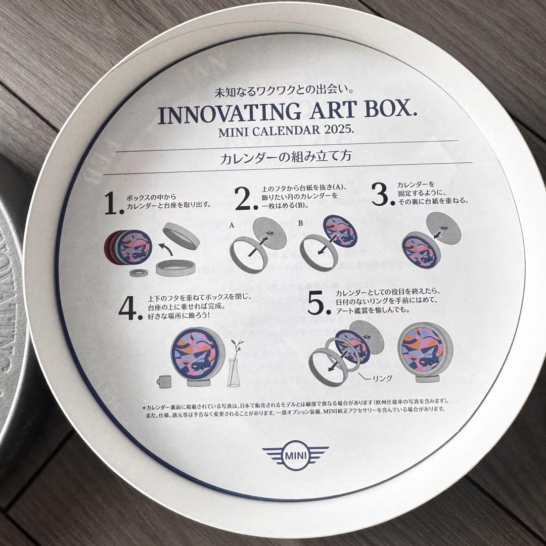 MINI BMW Desk Calendar 2025 Car Mini Cooper