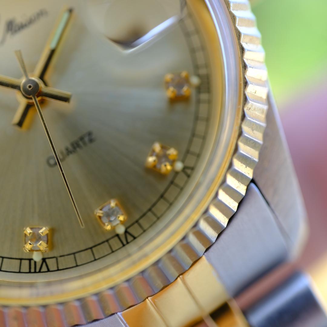 MAVY MAISON Date Watch Gold/Silver