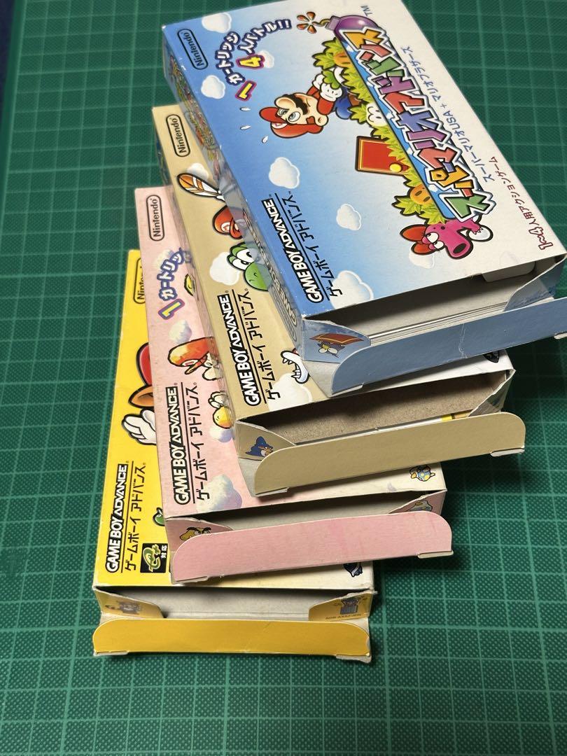 Rare Complete Set of GBA Super Mario Advance 1-4 with Case