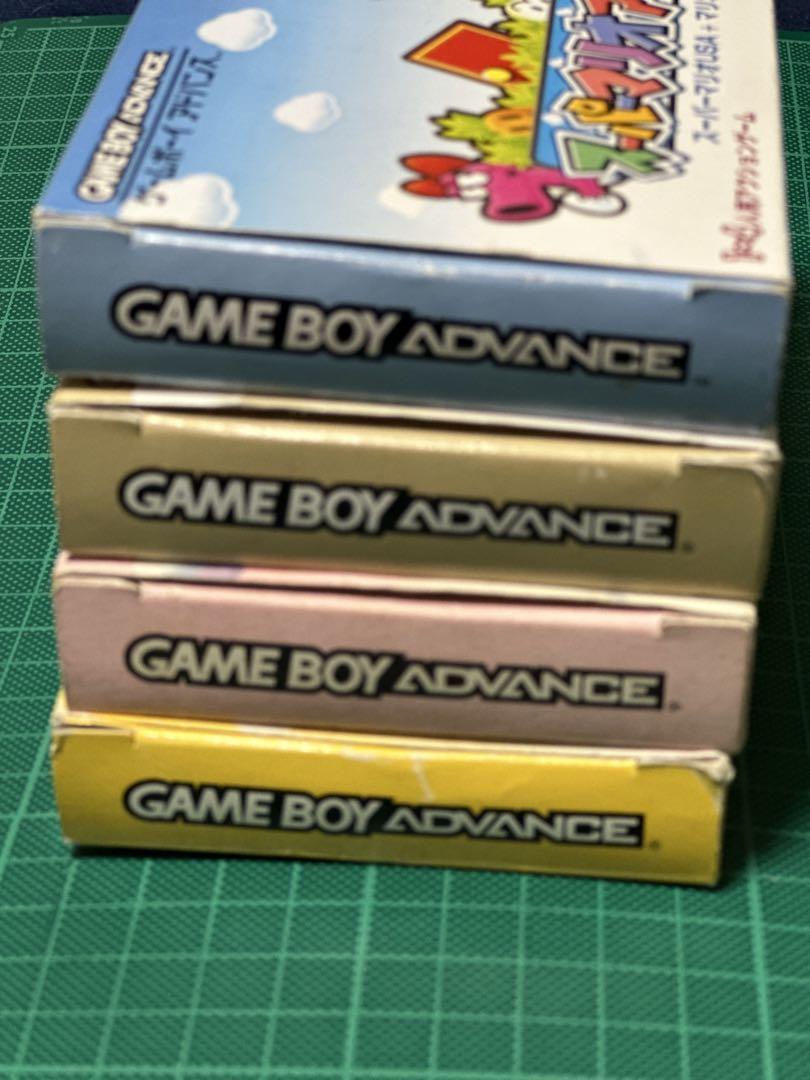 Rare Complete Set of GBA Super Mario Advance 1-4 with Case