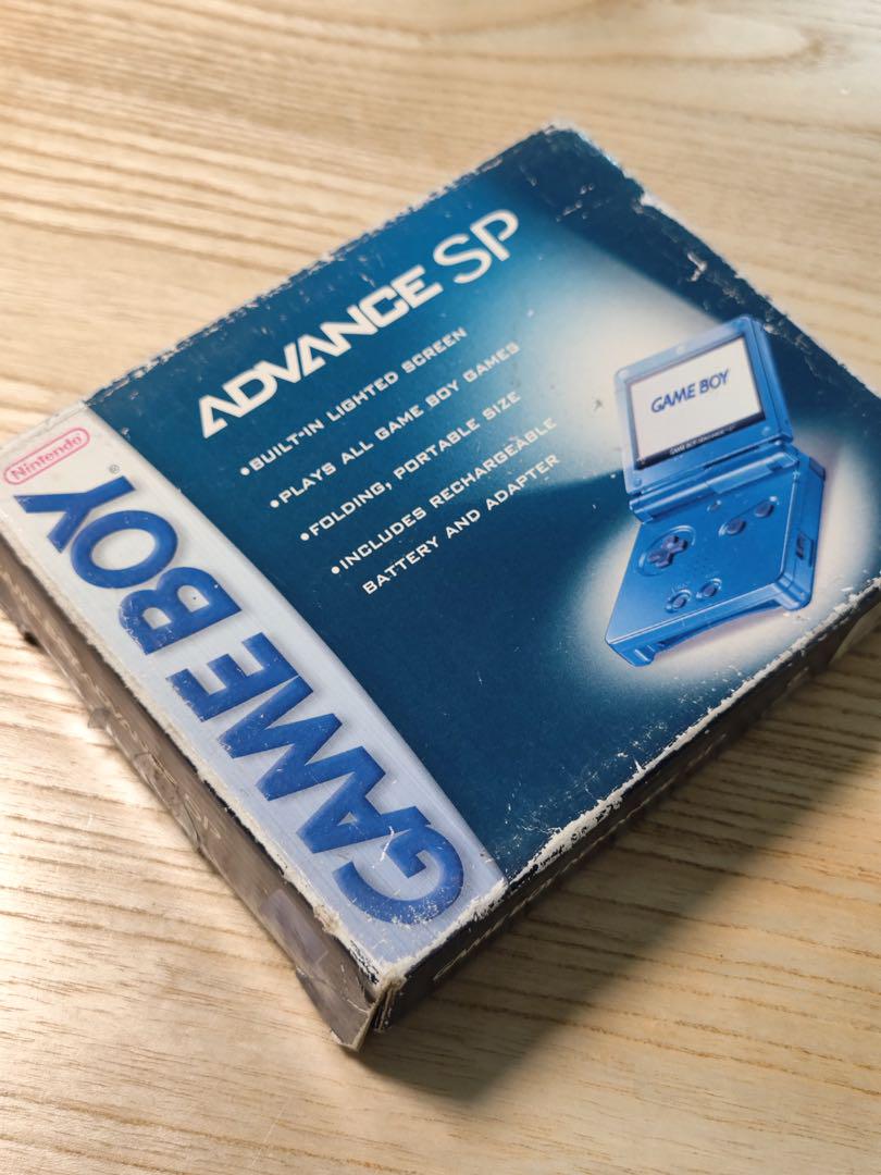 Game Boy Advance SP Blue (PAL version)