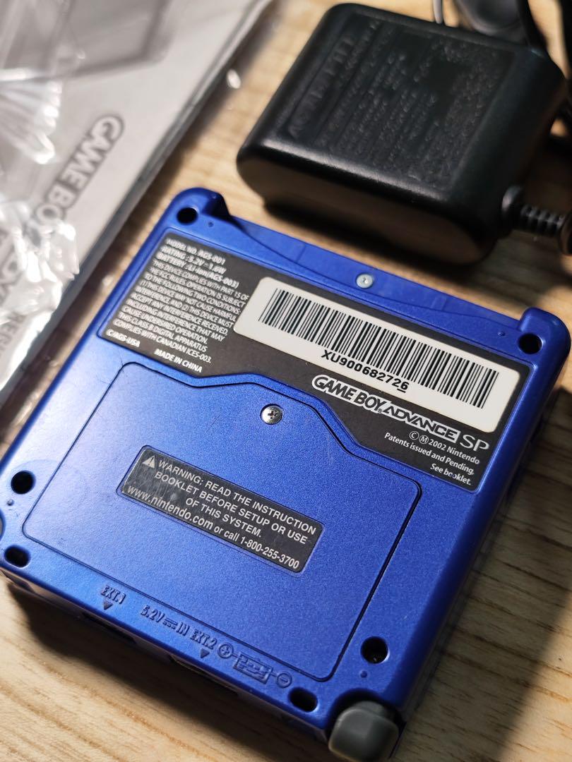 Game Boy Advance SP Blue (PAL version)