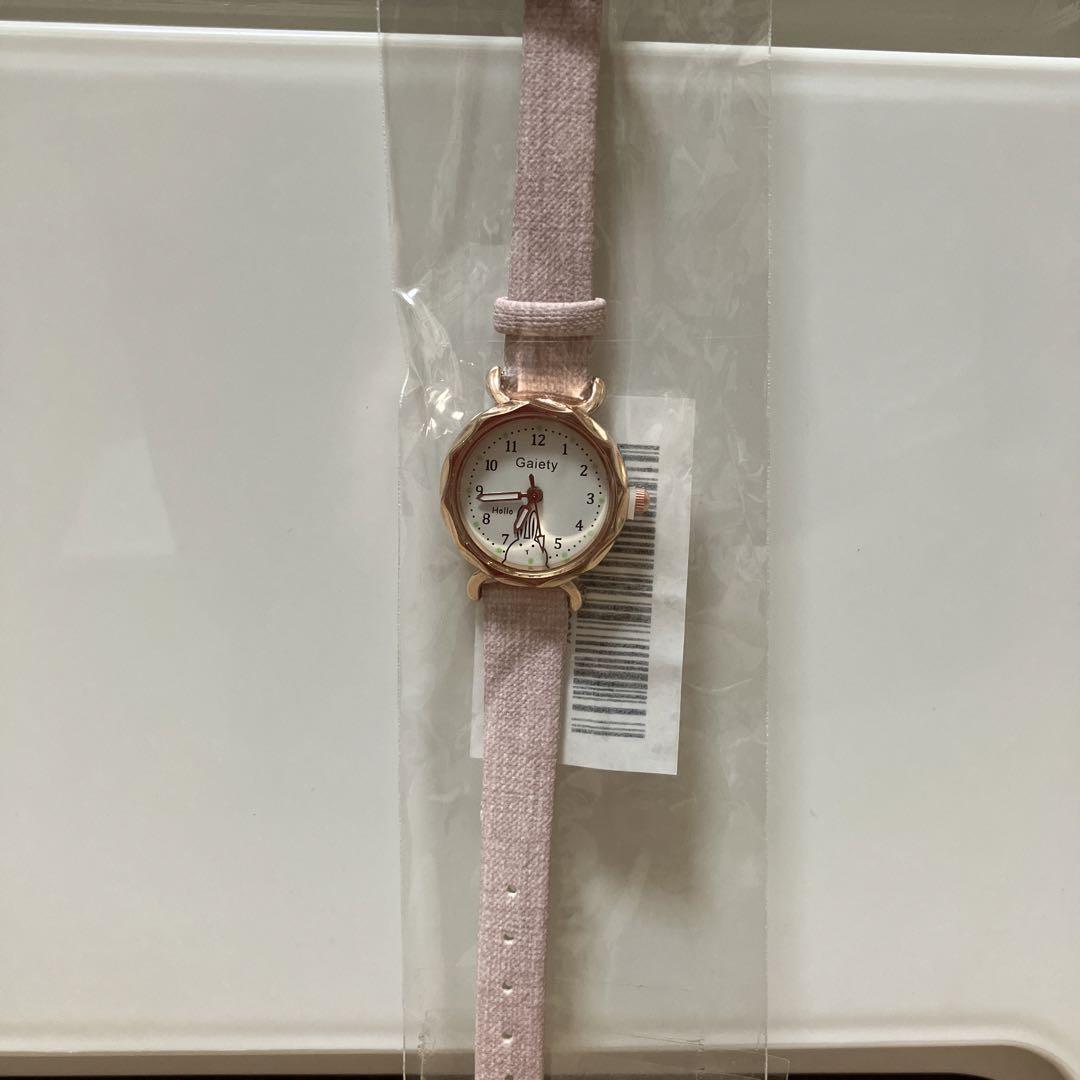 Women's and Children's Rabbit Pattern Leather Simple Watch
