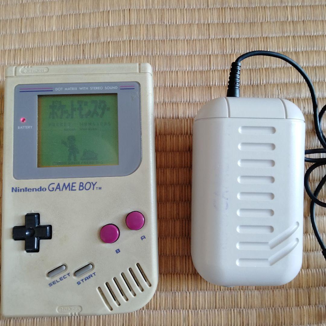 Original Game Boy & Charging Adapter DMG-01 & DMG-03 New Battery Box