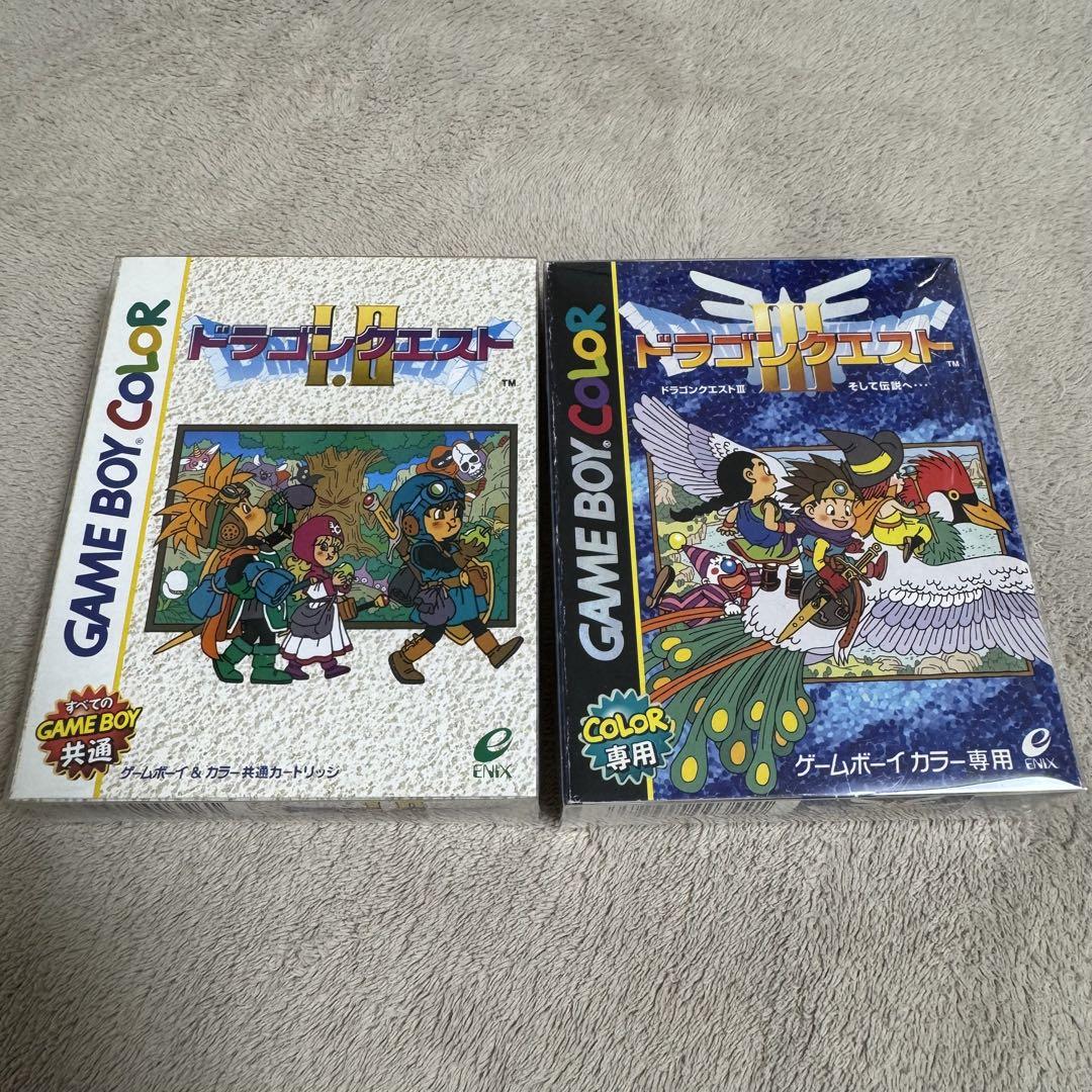 Game Boy Color Dragon Quest 1・2 Dragon Quest 3 Set