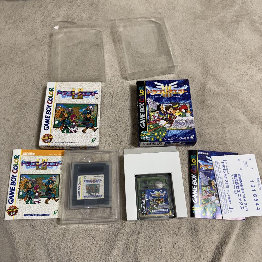 Game Boy Color Dragon Quest 1・2 Dragon Quest 3 Set