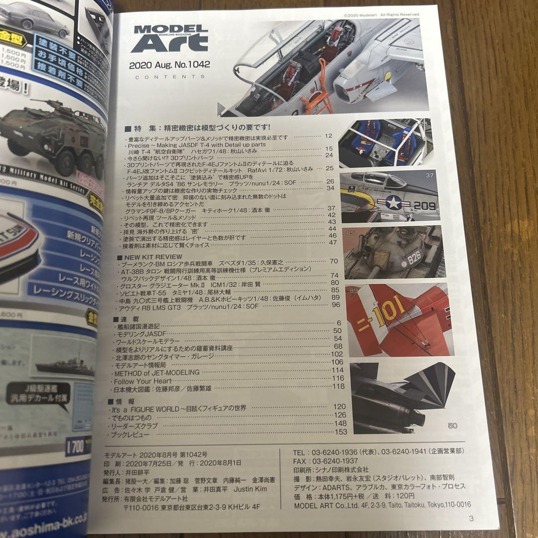 Model Art August 2020 No.1042