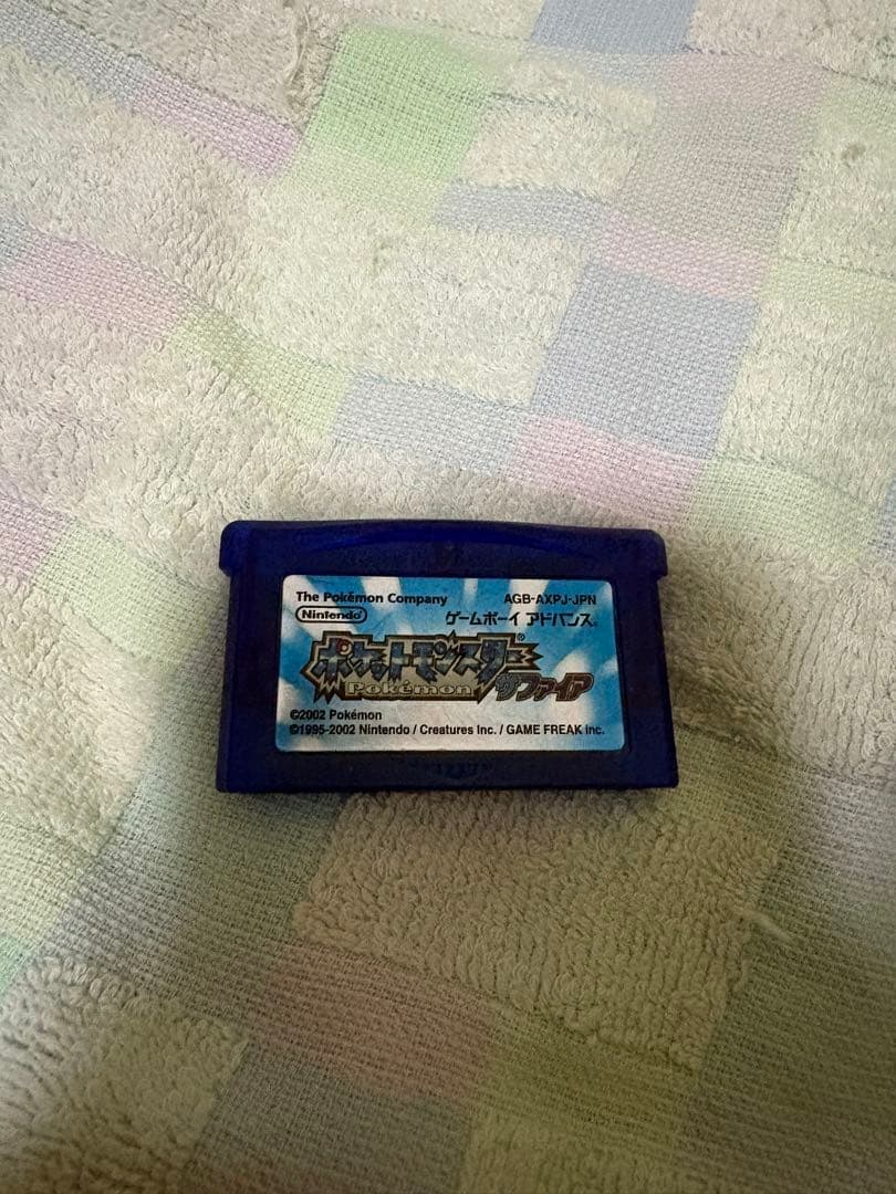 Pokémon Game Boy Advance Game Pokémon Sapphire