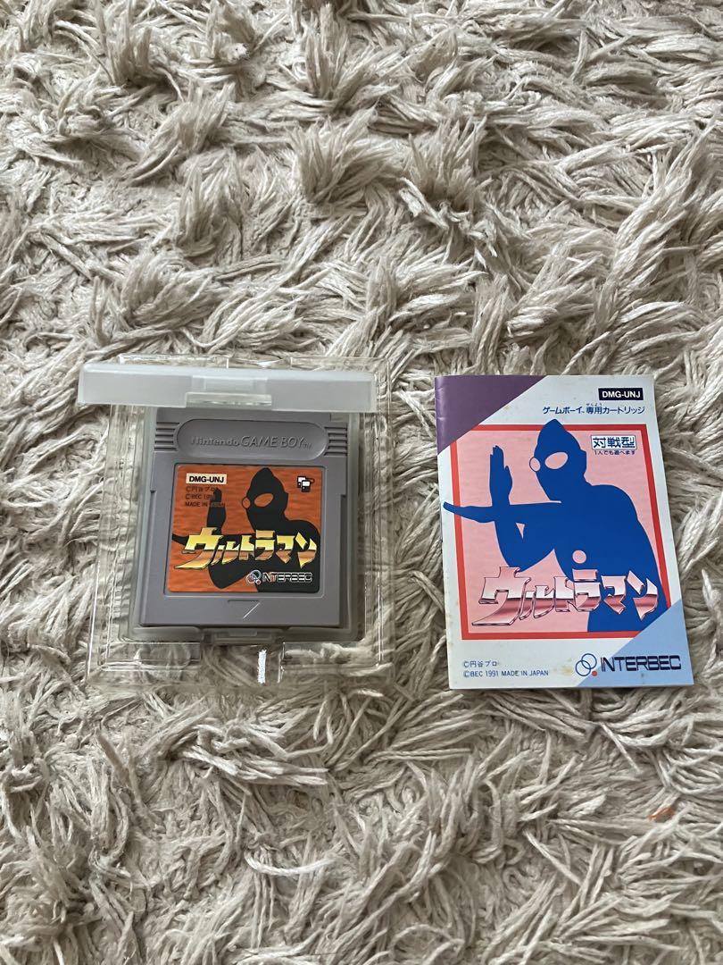 Ultra Man Game Boy Software DMG-UNJ