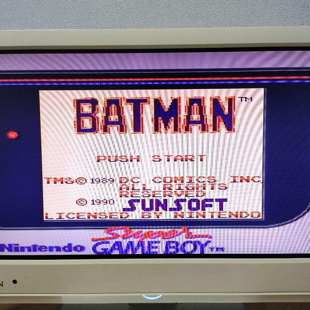 Game Boy Batman BATMAN