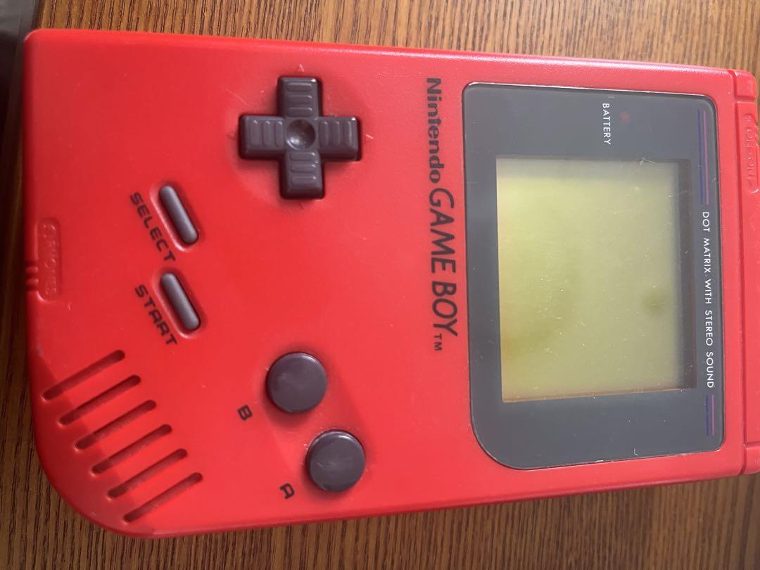 Nintendo GAME BOY Red Console