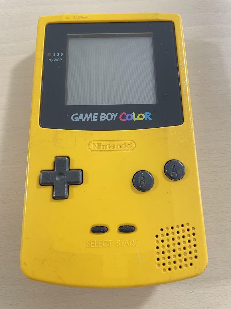 Nintendo Game Boy Color Yellow Body with 11 Games